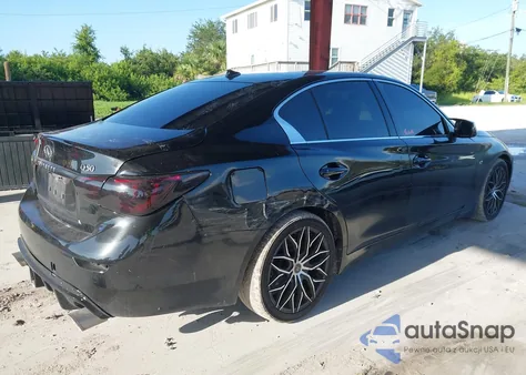 2014 Infiniti Q50 Premium from USA, damaged, VIN JN1BV7AP0EM689359